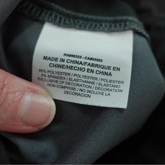 Nike Golf Dri-Fit Flat Front Tech Pants Sz 40 Gray Athleisure Performance - Picture 13 of 15